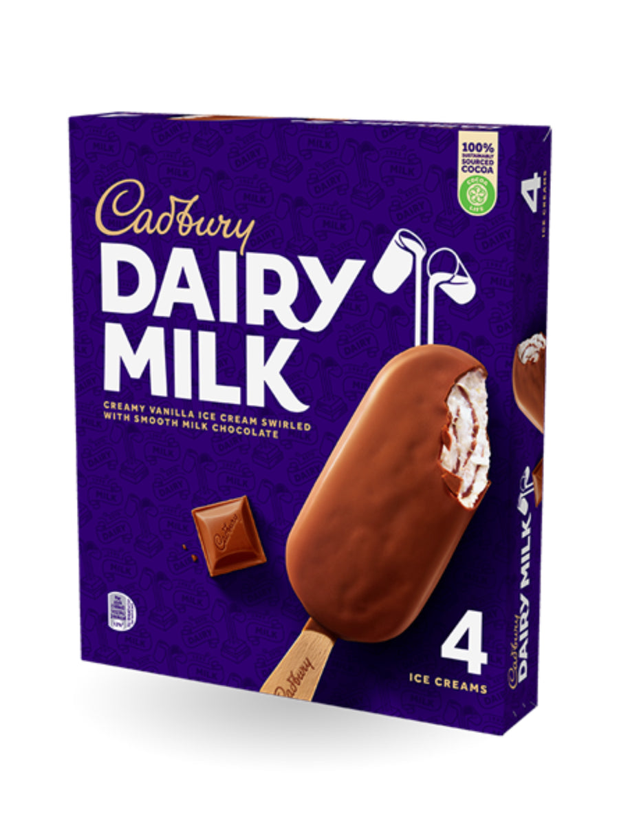 CADBURY DAIRY MILK ICE CREAM 4X100ML B.I.G. Publika Shopping Gallery