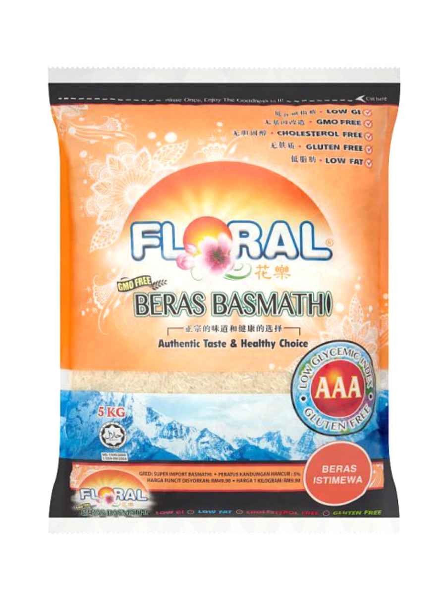 FLORAL PREMIUM BASMATHI RICE 5KG – B.I.G. - Publika Shopping Gallery