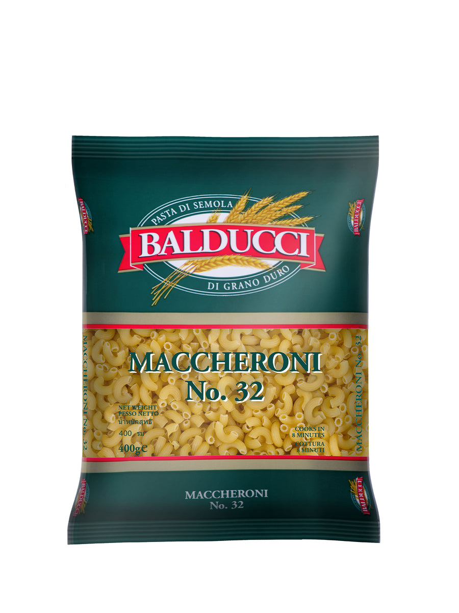 BALDUCCI NO. 32 MACCHERONI 400G – B.I.G. - Publika Shopping Gallery