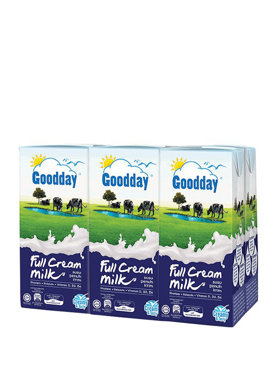 GOODDAY UHT FULL CRM MILK 6X200ML – B.I.G. - Publika Shopping Gallery