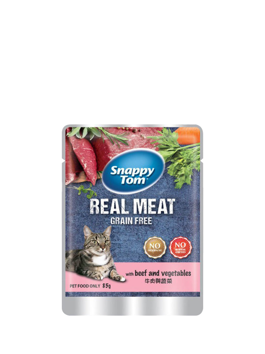 SNAPPY TOM BEEF & VEGETABLE POUCH 85G – B.I.G. - Publika Shopping Gallery